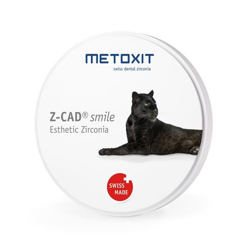 Disco Zirconia Metoxit Extratranslúcido Z-CAD SMILE Esthetic