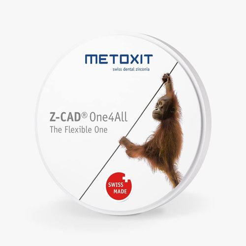 Disco Zirconia Metoxit Supertranslúcido ZCAD One4All The Flexible One