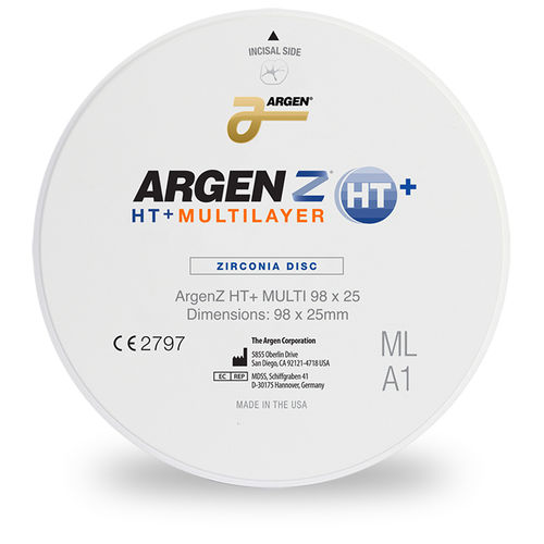 ArgenZ HT+ Multilayer Zirconia Disc